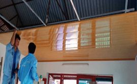 Kinh Nghiệm làm trần nhà bằng mái tôn